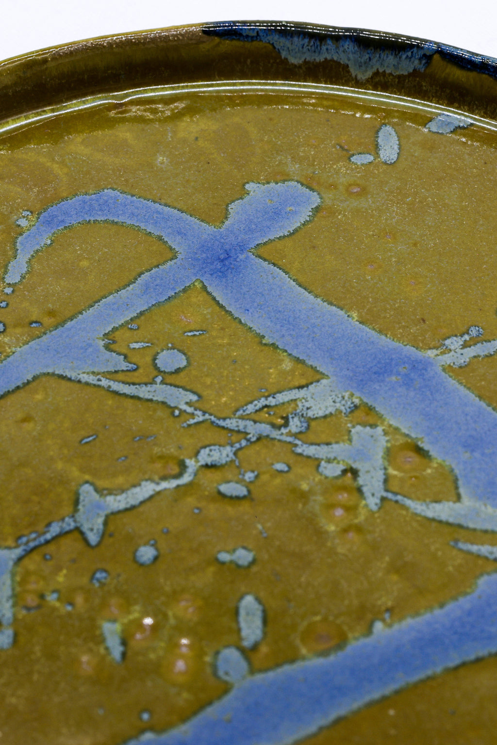 Smoked Grey Handmade Ceramic Dinner Plate 23cm