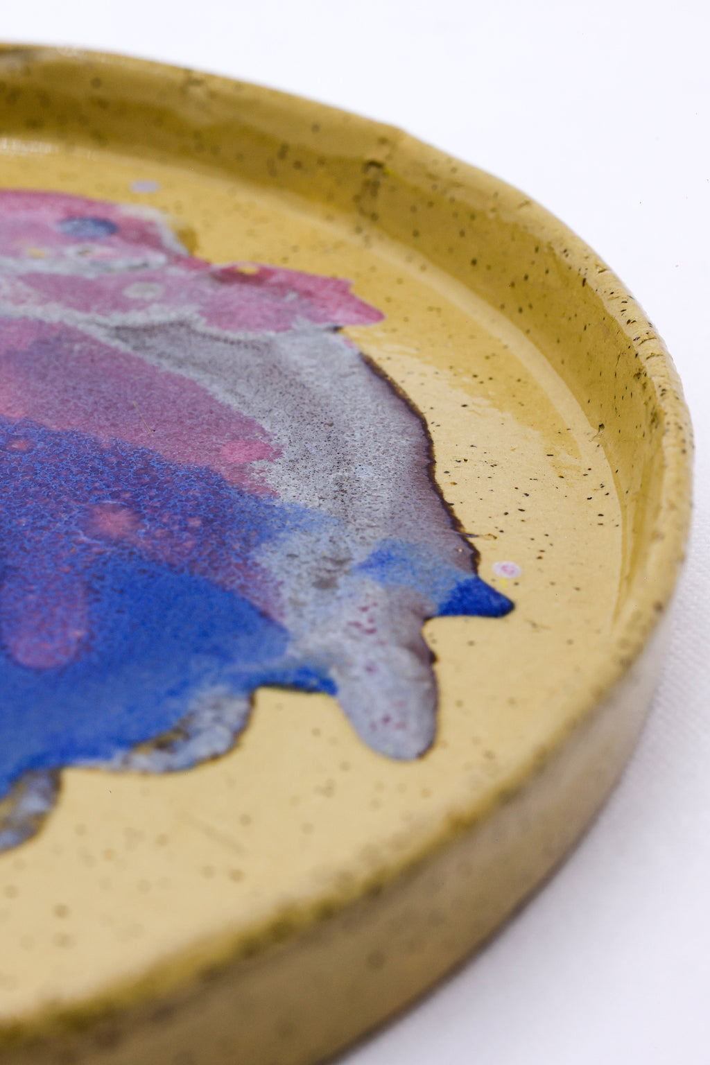 27cm Lilac Handmade Ceramic Dinner Plate