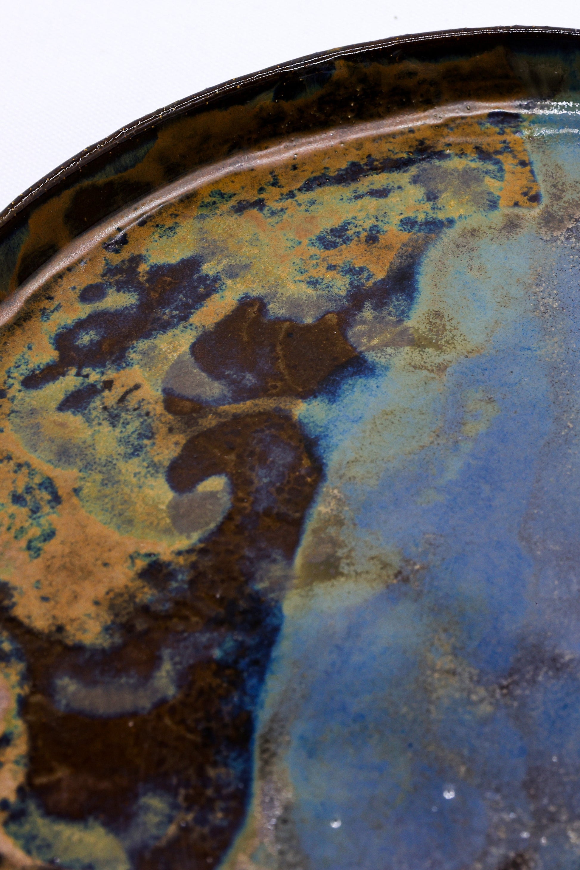 23cm Smoked Grey Large Stoneware Dinner Plate