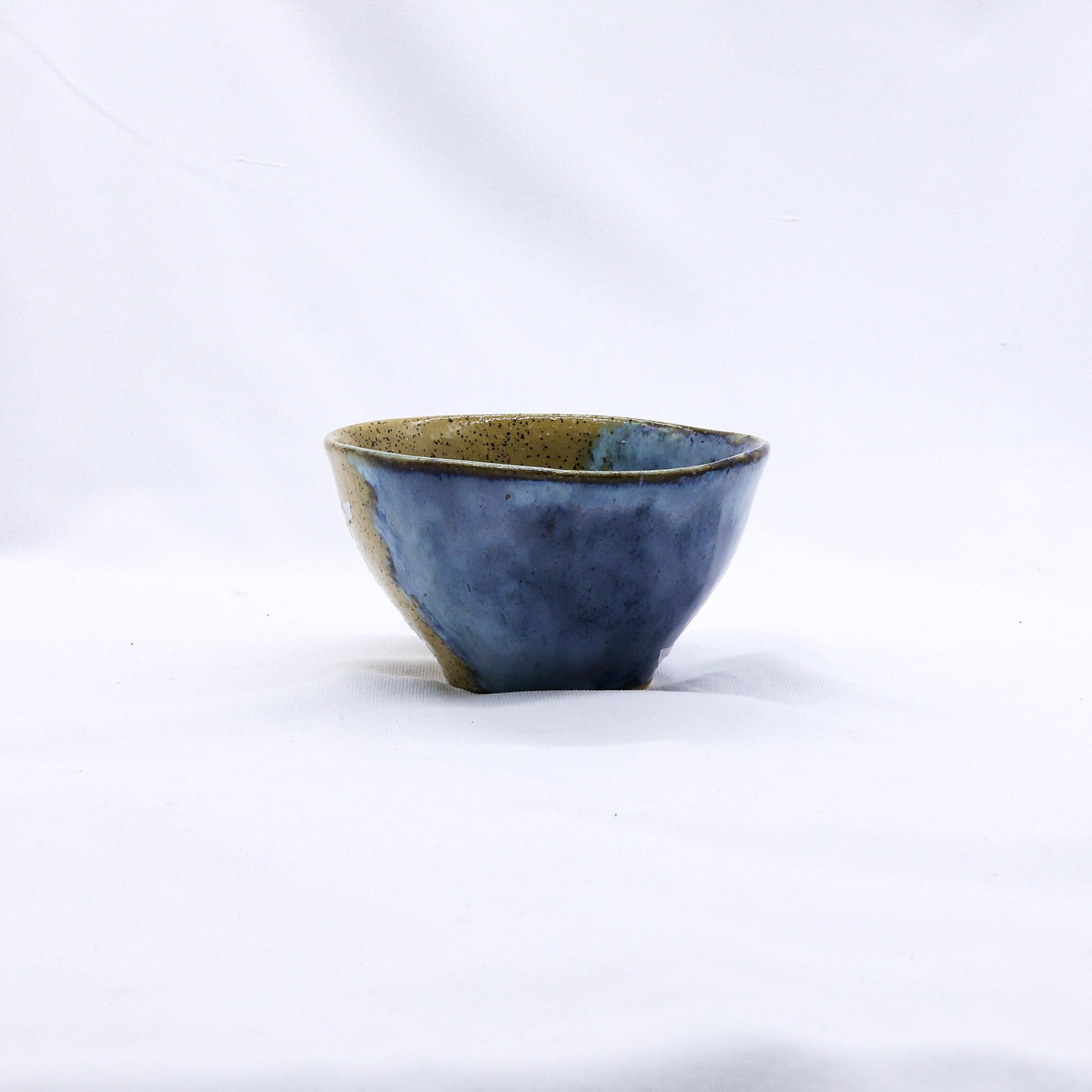 Small Saltwater Lavender Handmade Ceramic Dinner Bowl
