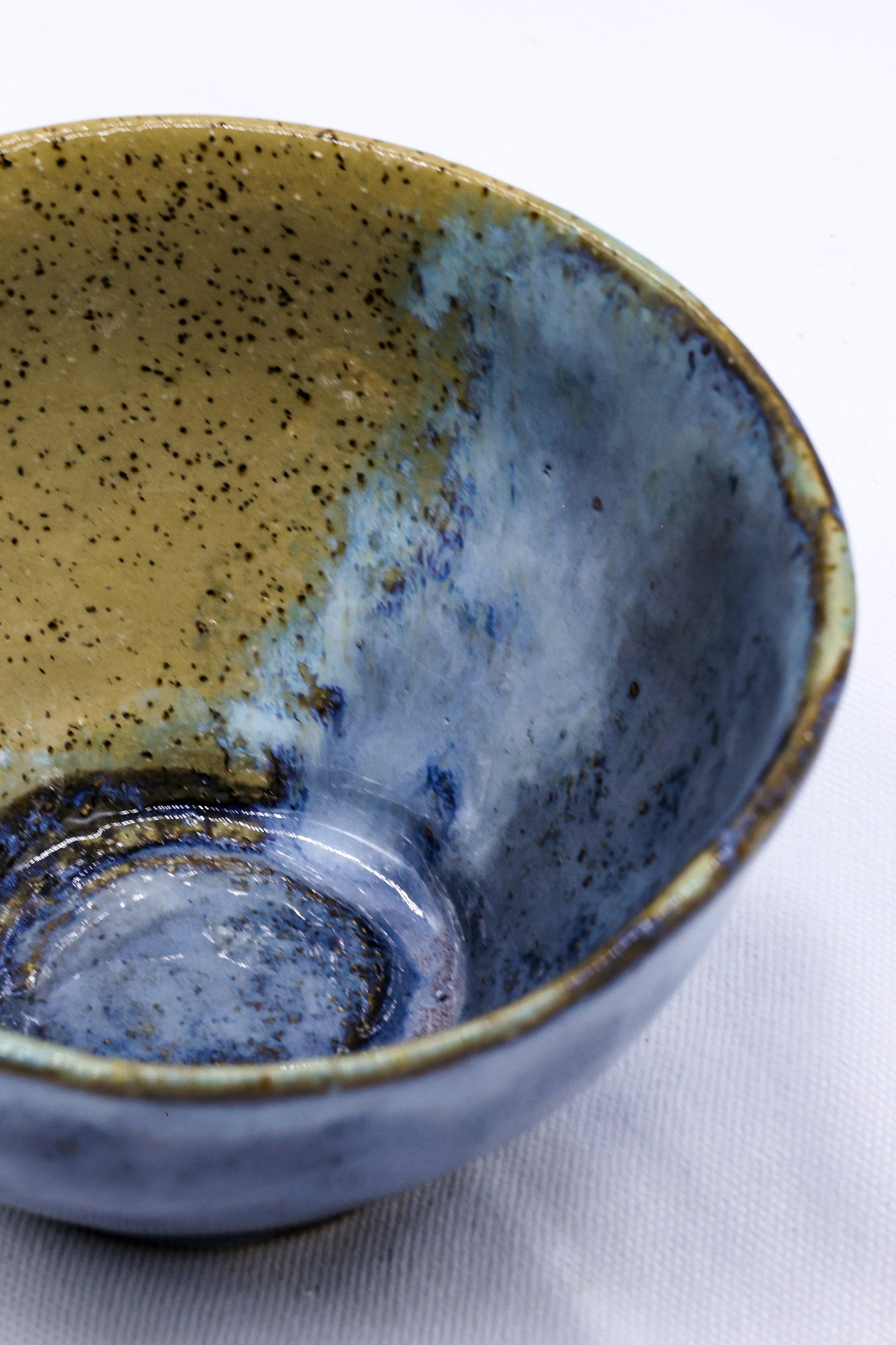 Small Saltwater Lavender Handmade Ceramic Dinner Bowl