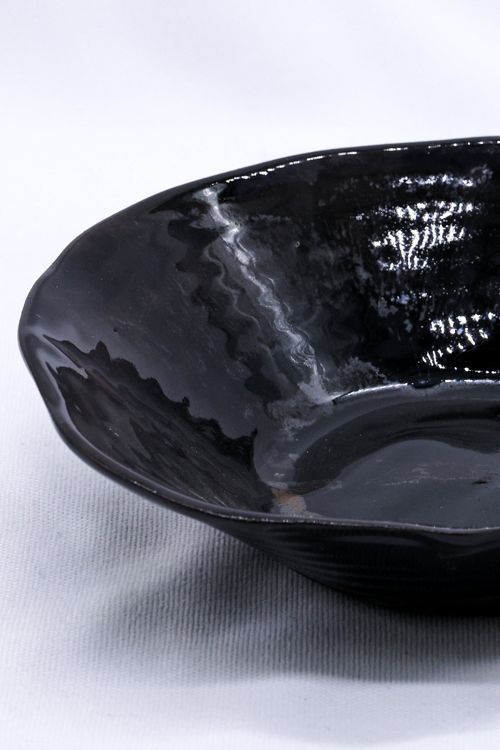 Blue Lava Handmade Ceramic Plate