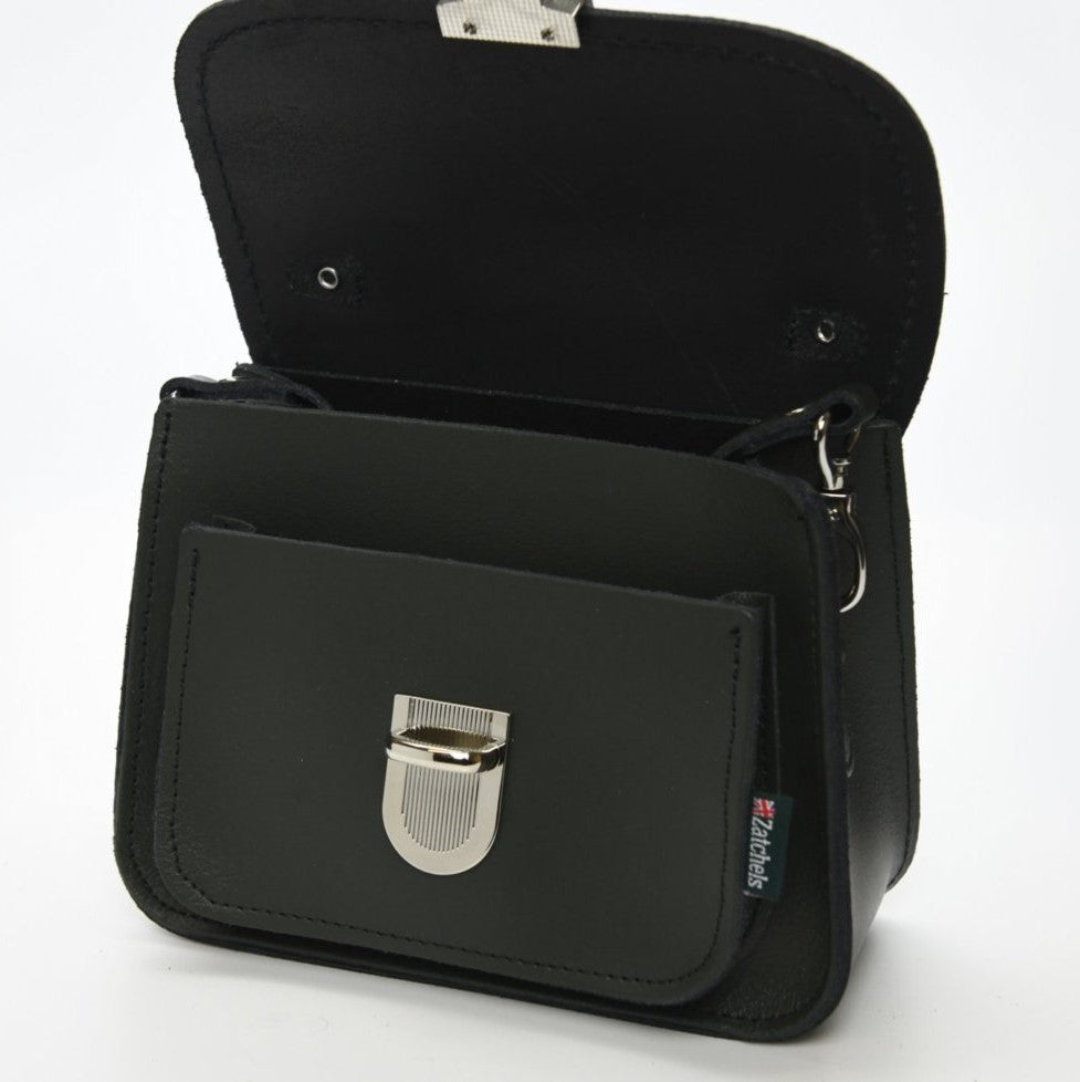 Luna Handmade Leather Bag in Ivy Green