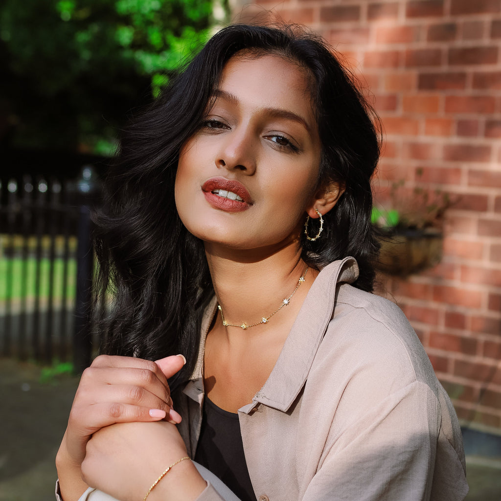 Mama Bracelet in 18k Gold Plated Sterling Silver