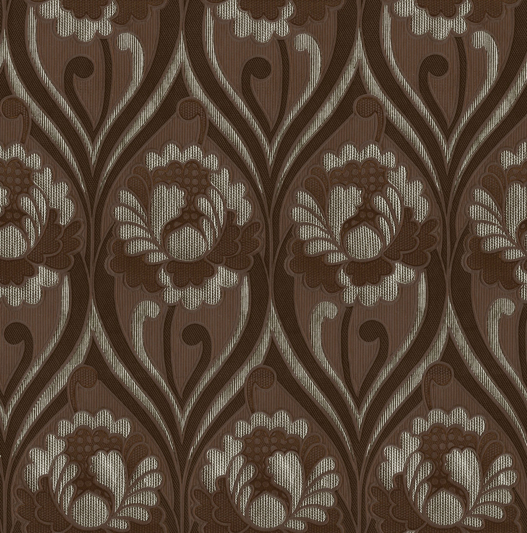 Vintage Floral Damask Wallpaper