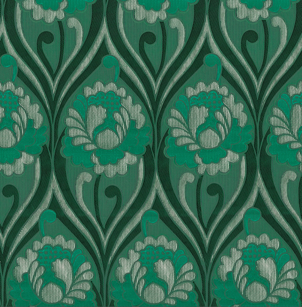 Vintage Floral Damask Wallpaper