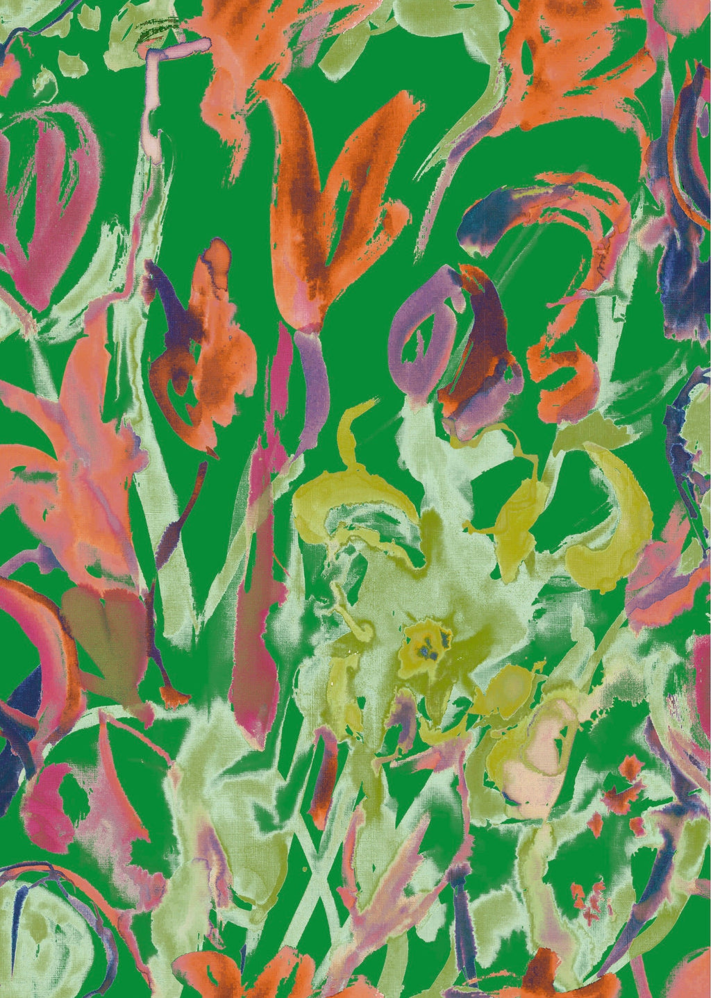 Watercolour Floral Wallpaper