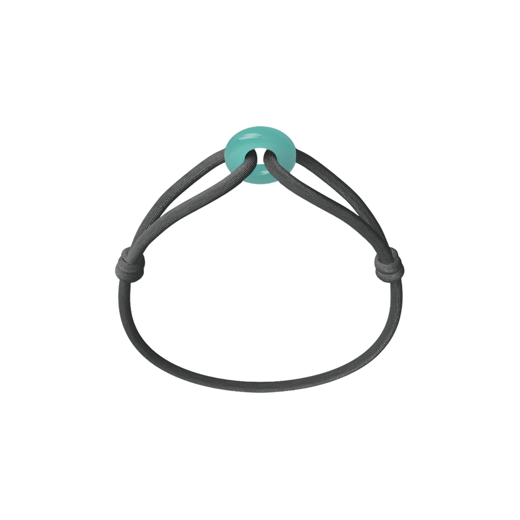 Soho Cord Bracelet with Jade Stone