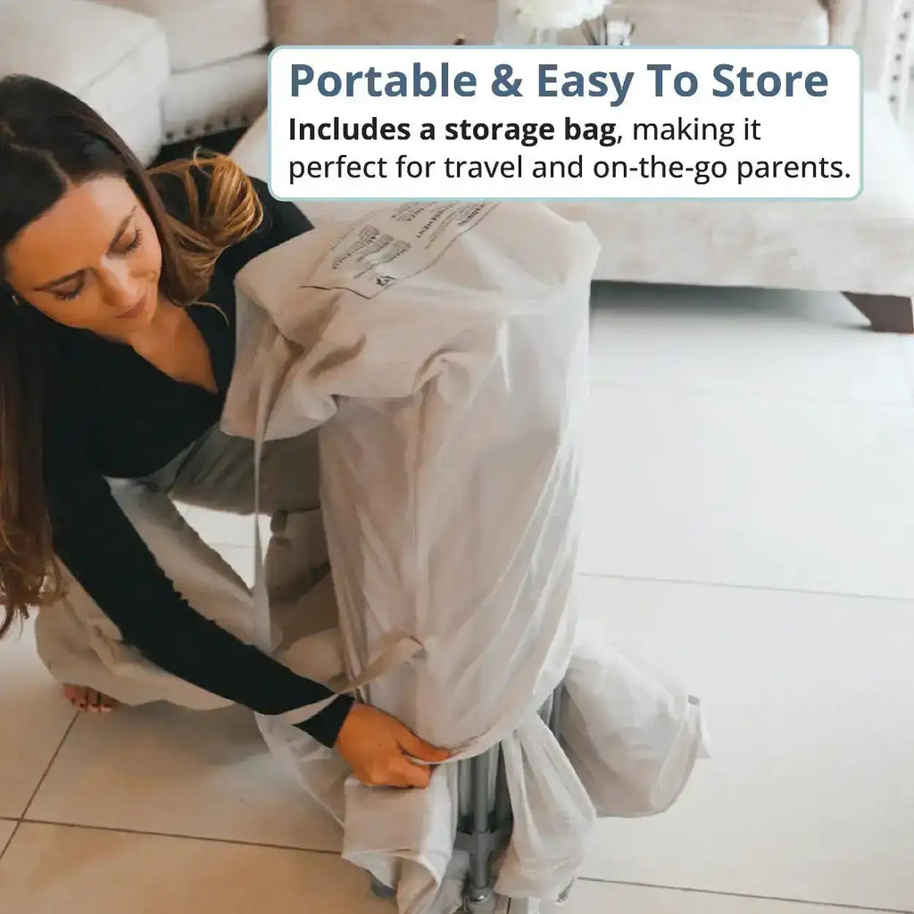 JOY Baby Playpen in Natural Wood