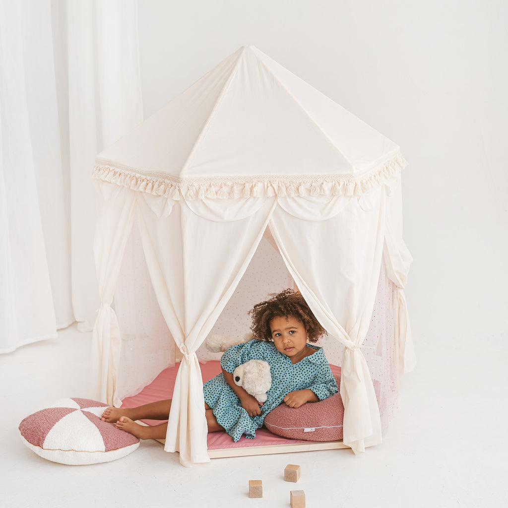 Boho Pavilion Playhouse Tent for Kids