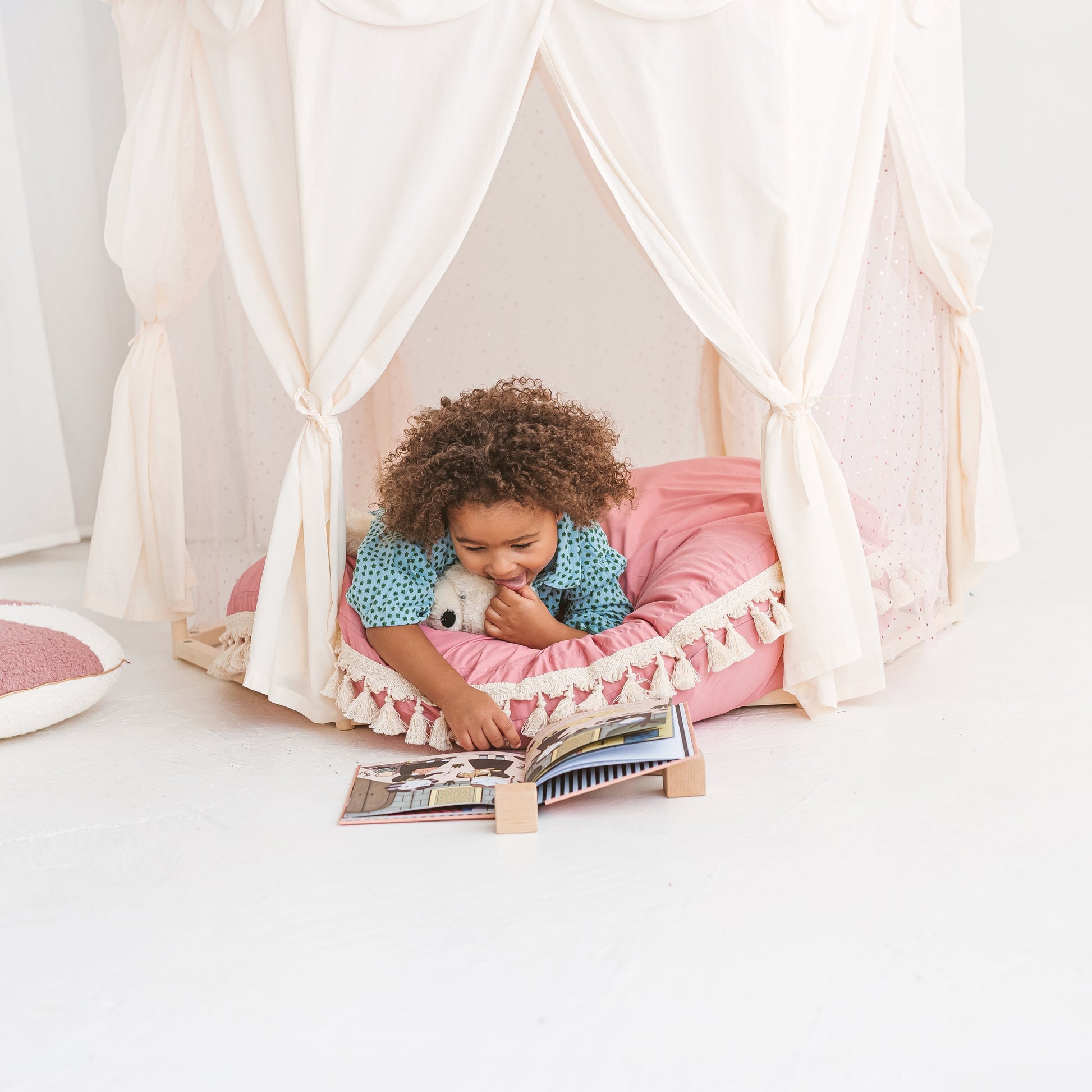 Boho Pavilion Playhouse Tent for Kids