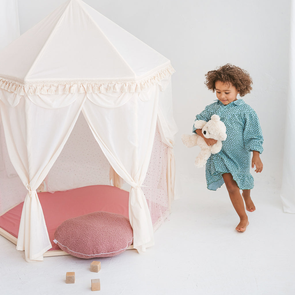 Boho Pavilion Playhouse Tent for Kids