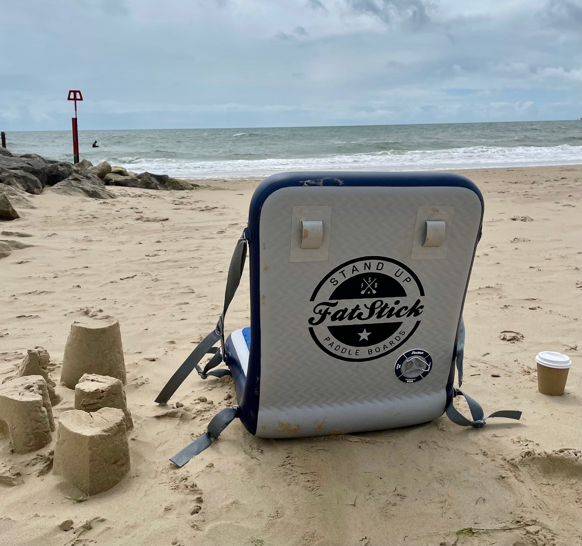 Adaptive Inflatable Paddle Board Seat for SUP and Kayak