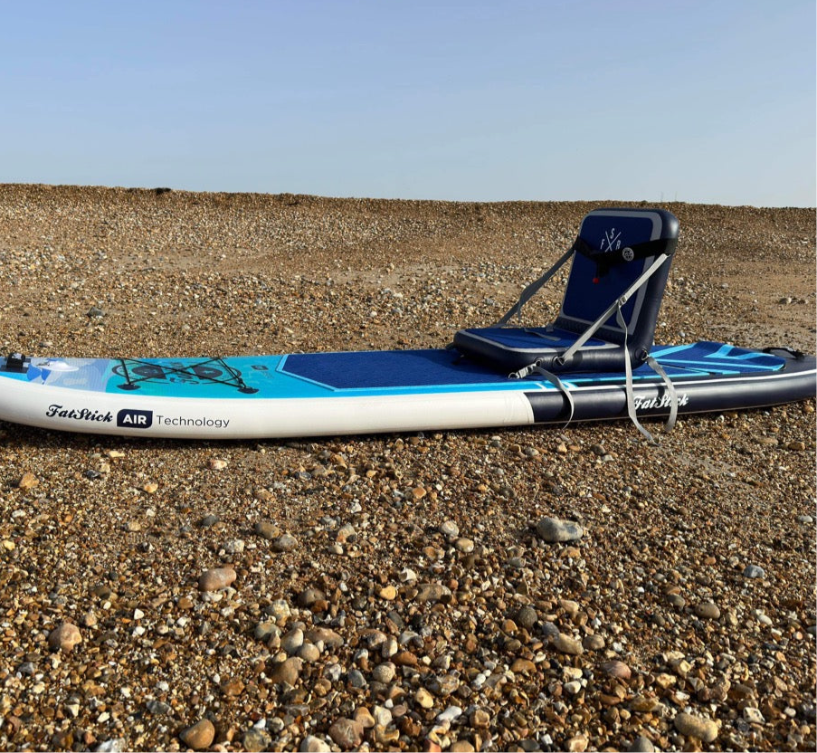 Adaptive Inflatable Paddle Board Seat for SUP and Kayak