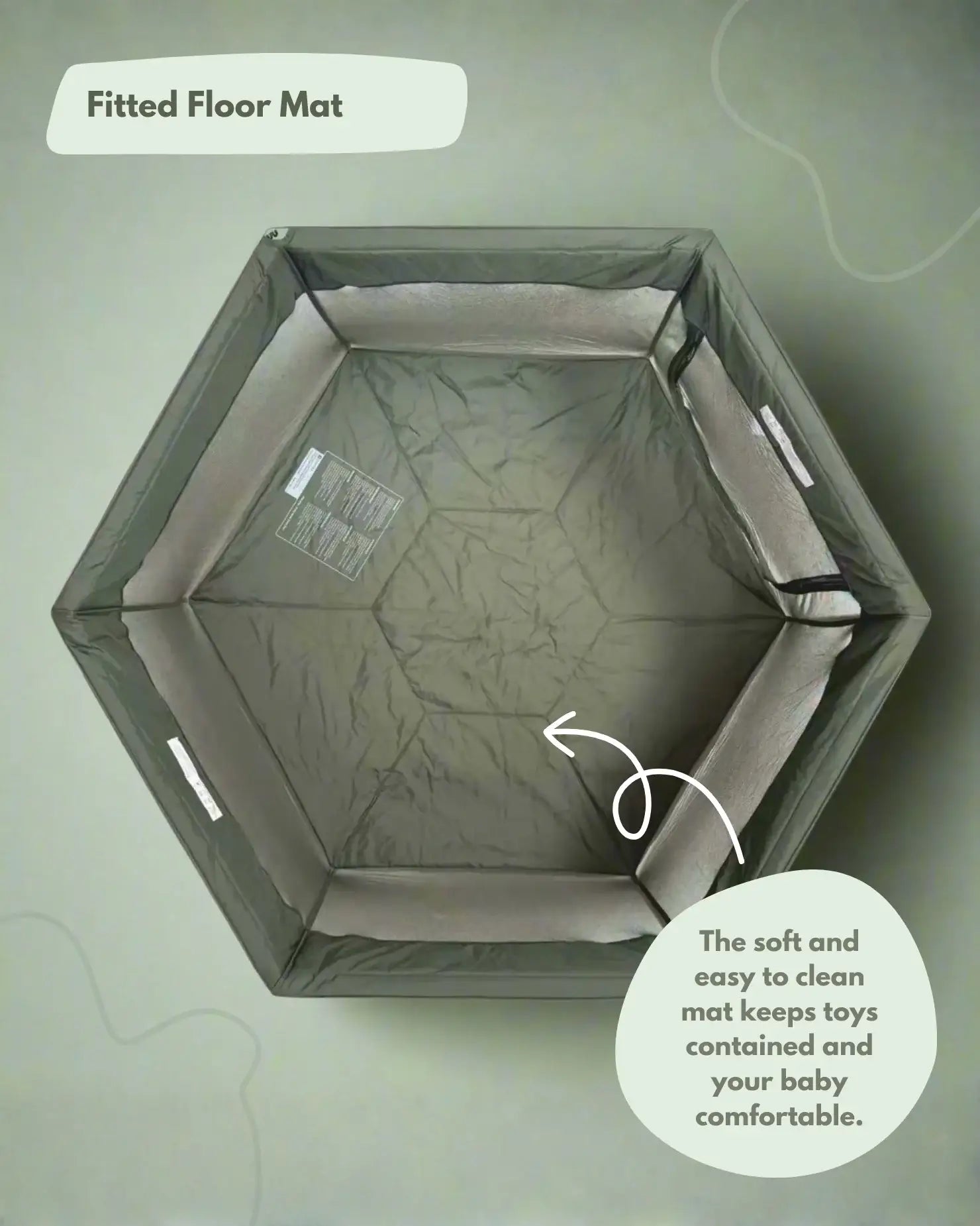 Joy Baby Playpen in Green