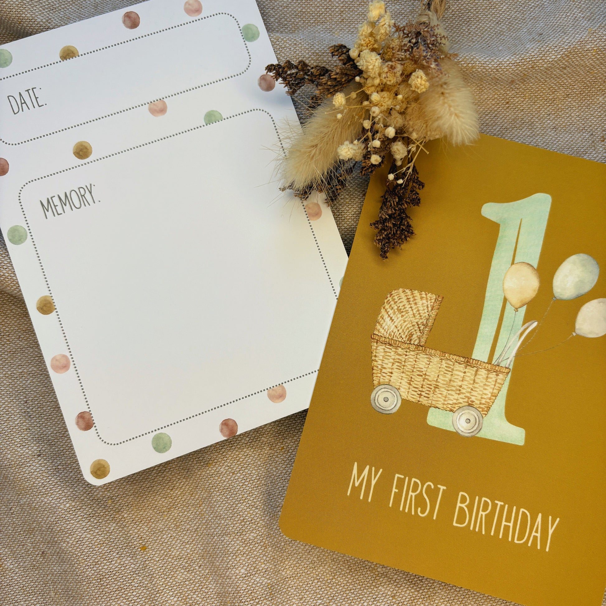 Baby Milestone Cards Set of 30