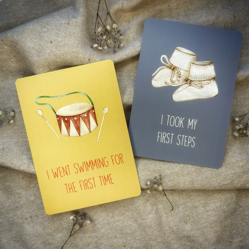 Baby Milestone Cards Set of 30