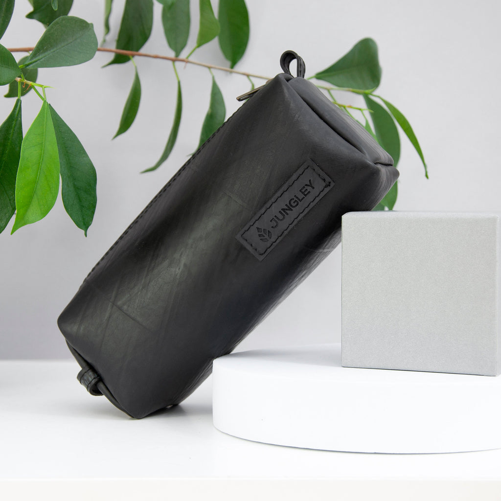 Large Pencil Case Made From Upcycled Truck Tyre Rubber