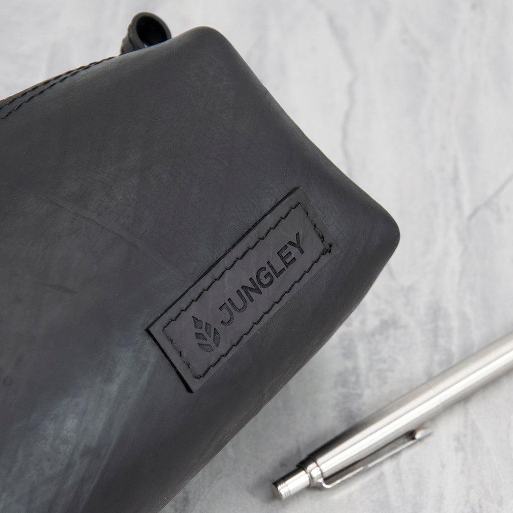 Large Pencil Case Made From Upcycled Truck Tyre Rubber