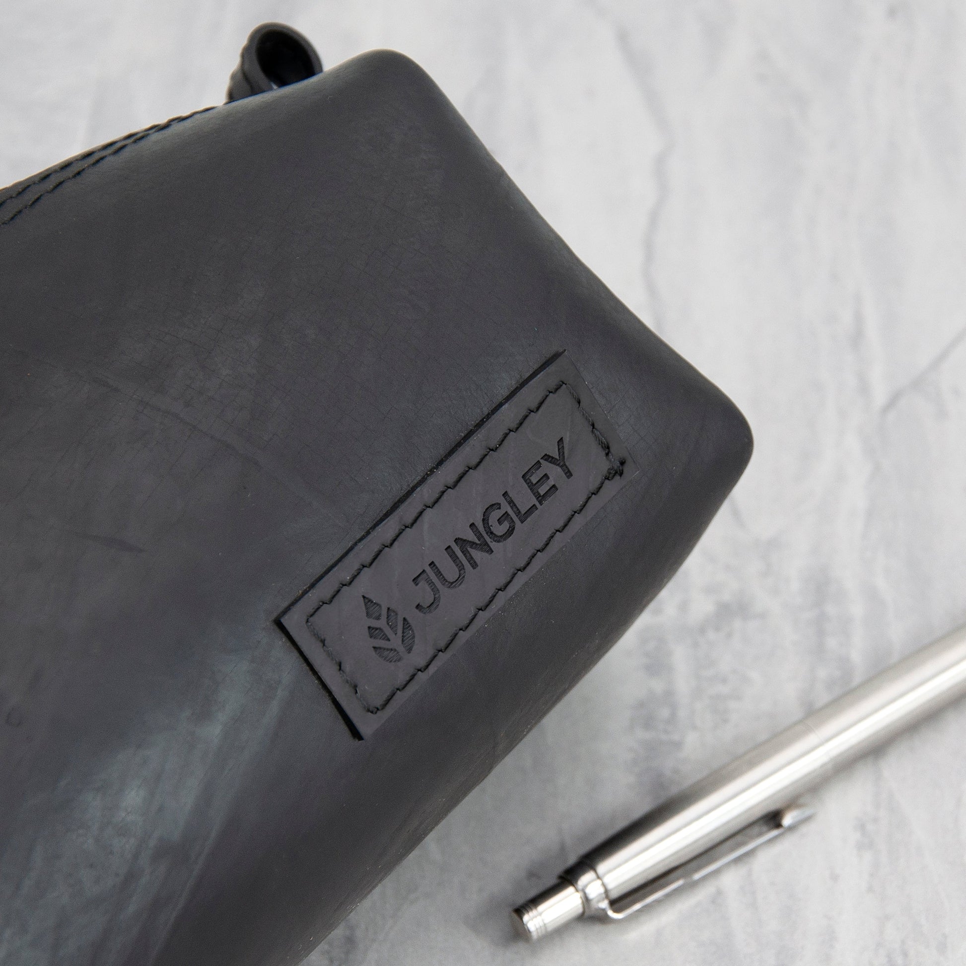 Large Pencil Case Made From Upcycled Truck Tyre Rubber