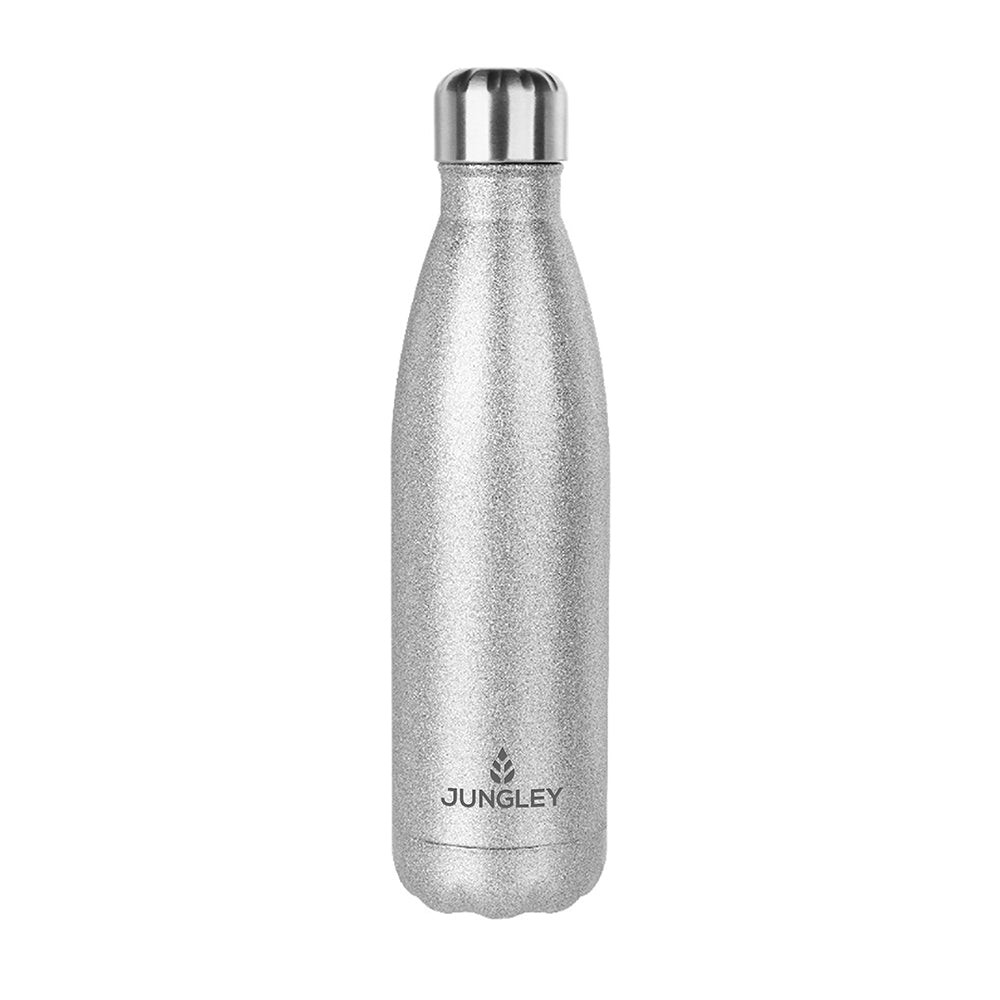 Personalised Glitter Insulated Water Bottle