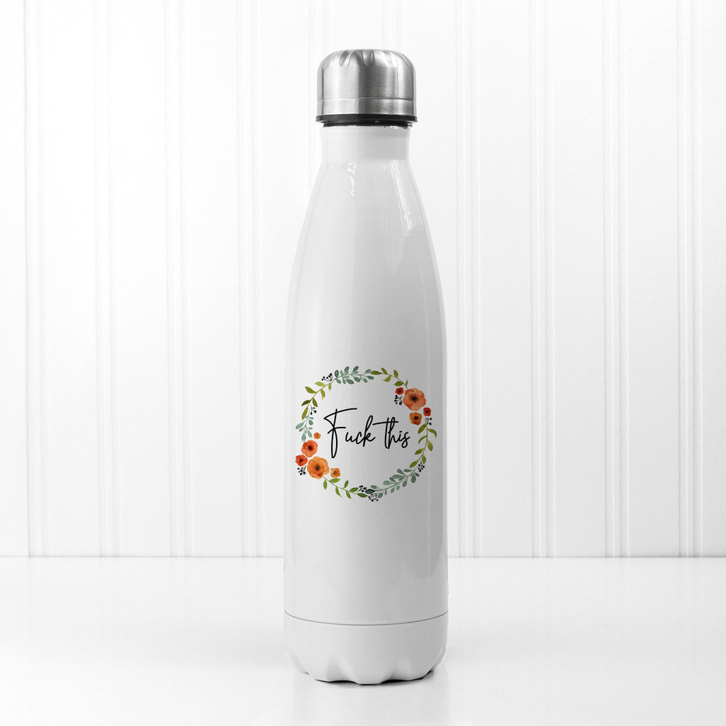 Bold Statement Stainless Steel Water Bottle