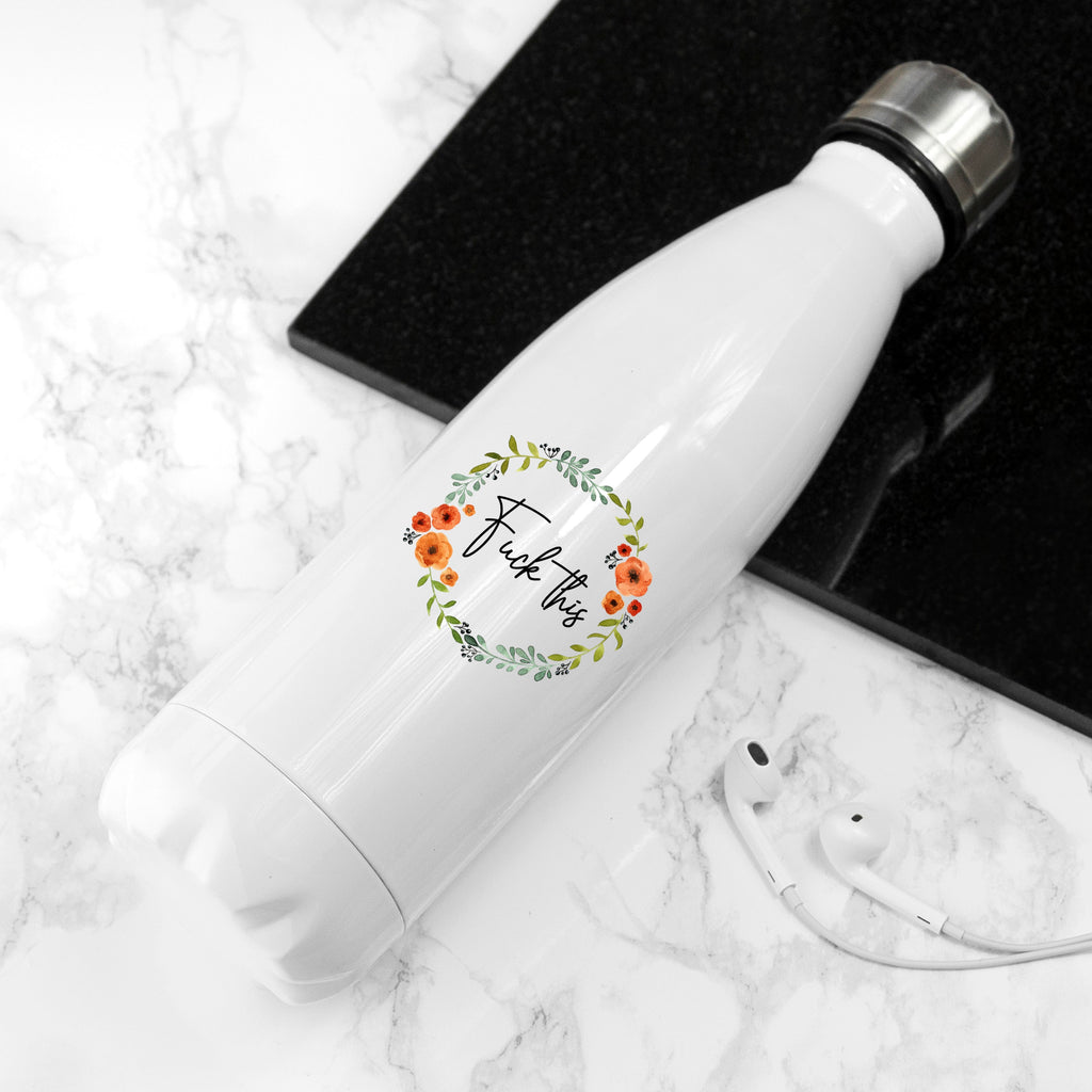 Bold Statement Stainless Steel Water Bottle