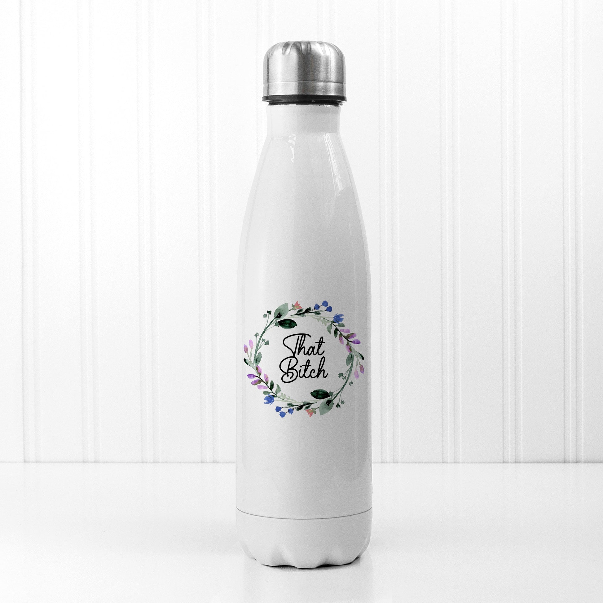 Bold Statement Stainless Steel Water Bottle