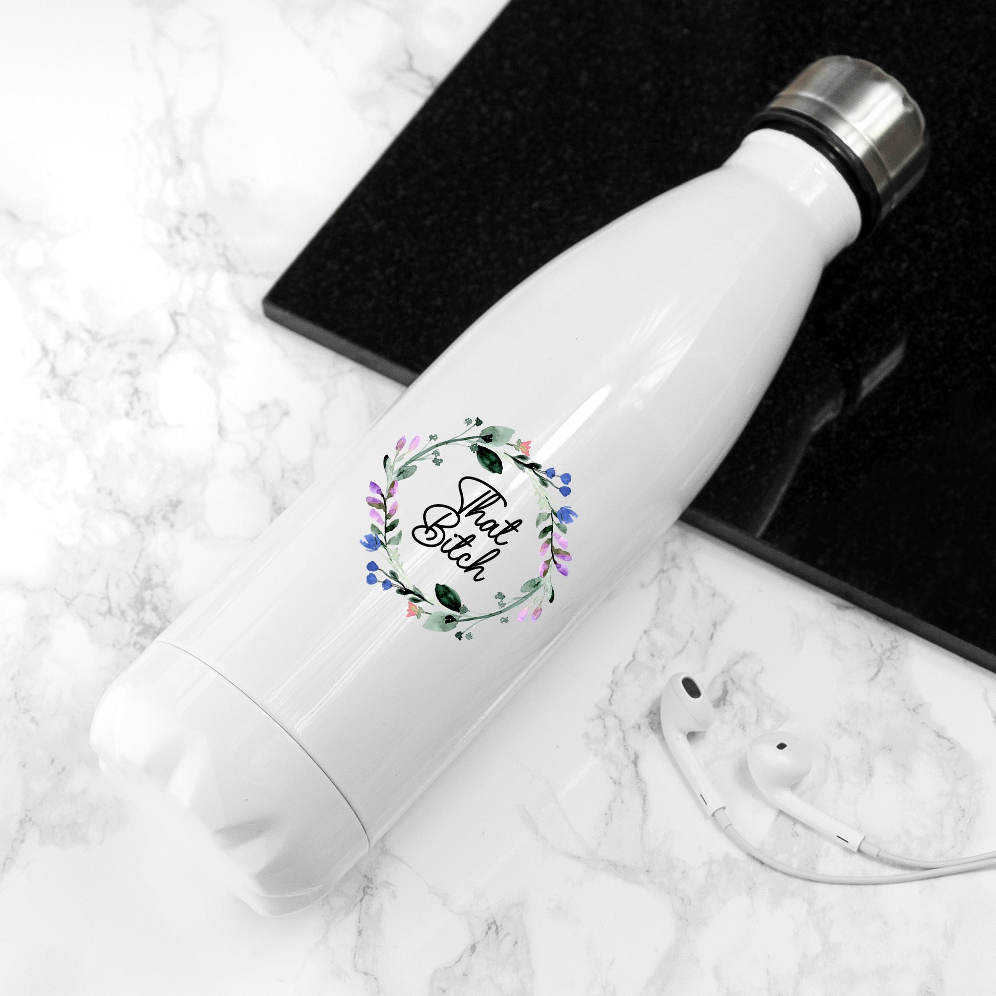 Bold Statement Stainless Steel Water Bottle