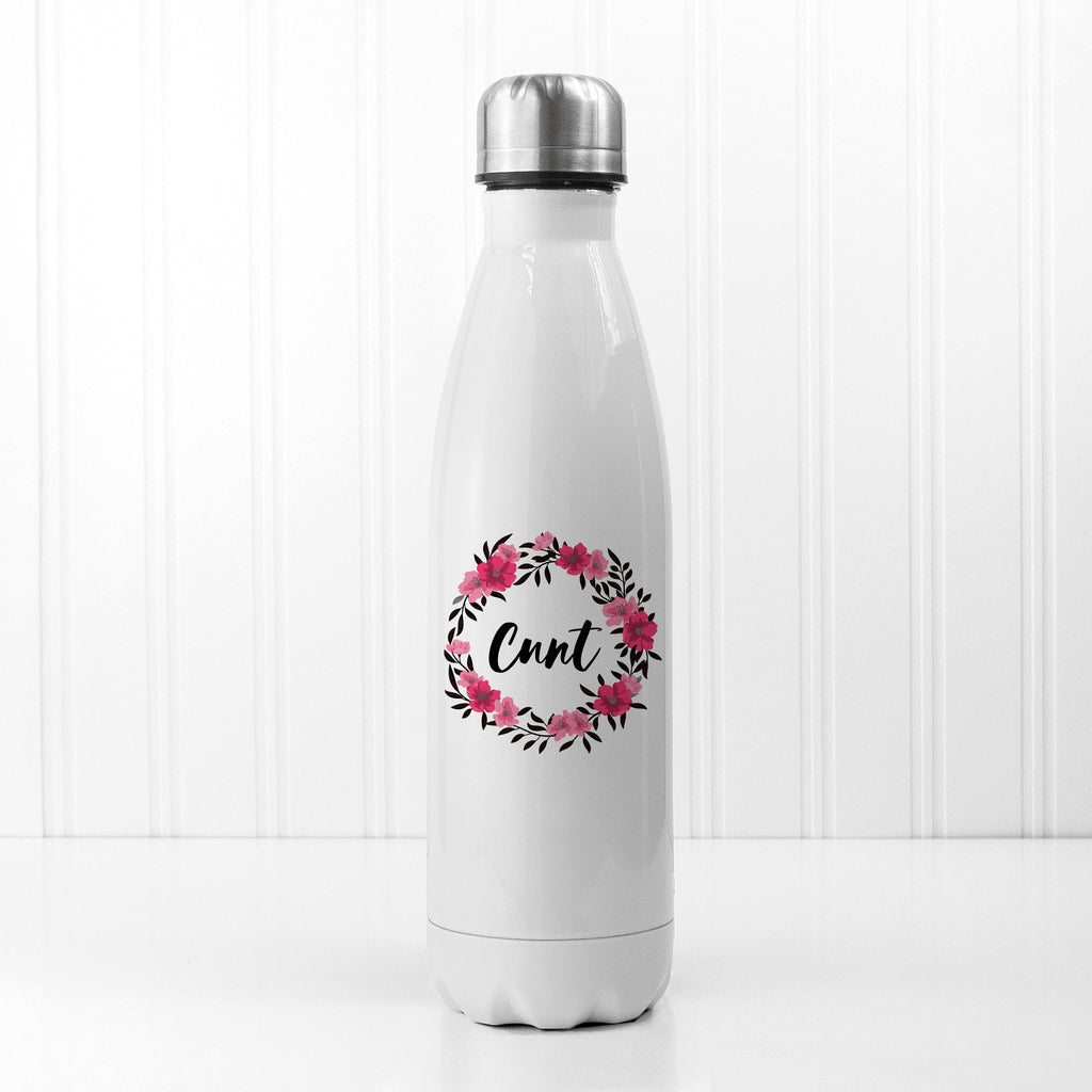 Bold Statement Stainless Steel Water Bottle