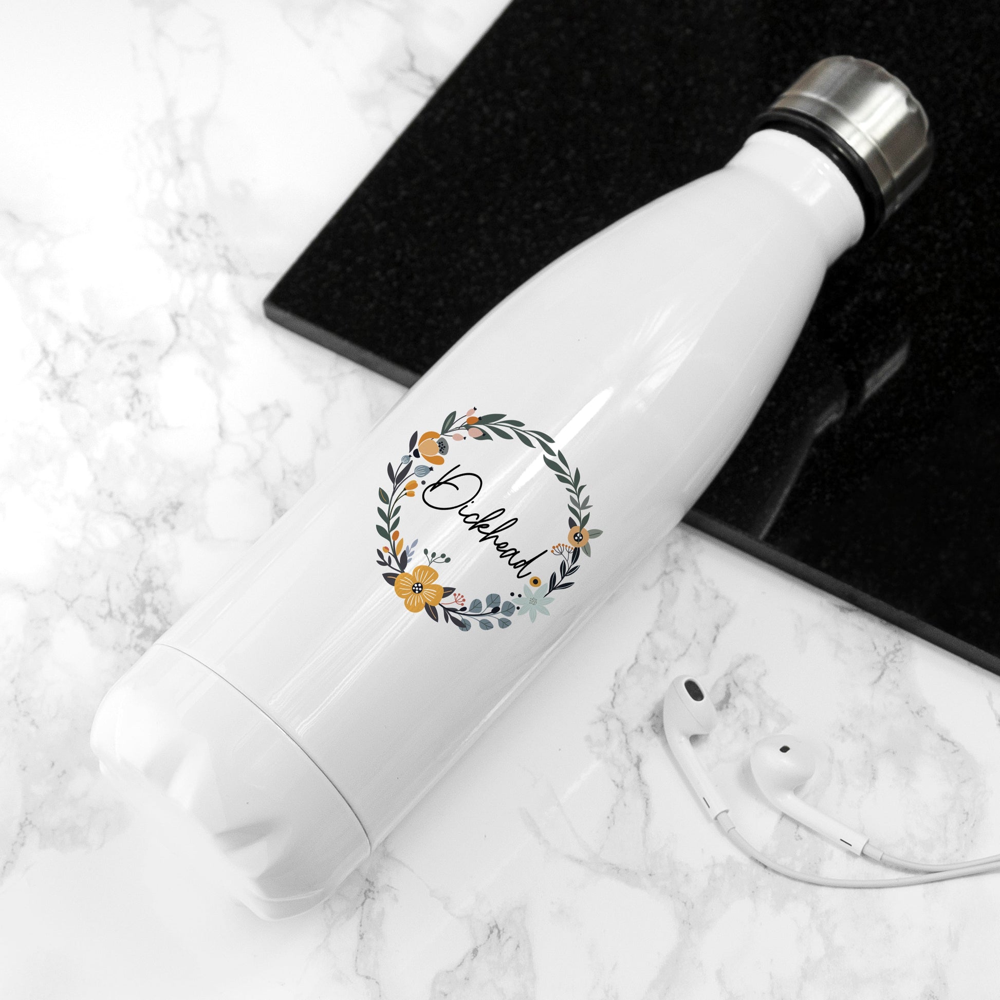 Bold Statement Stainless Steel Water Bottle
