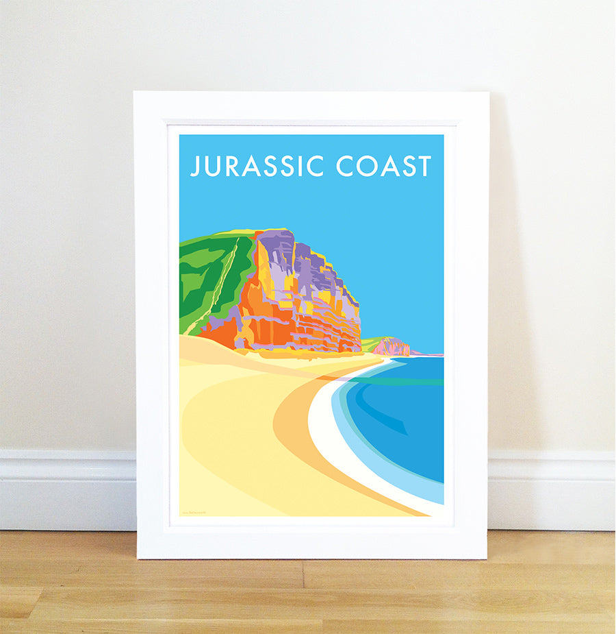 Jurassic Coast Seaside Print