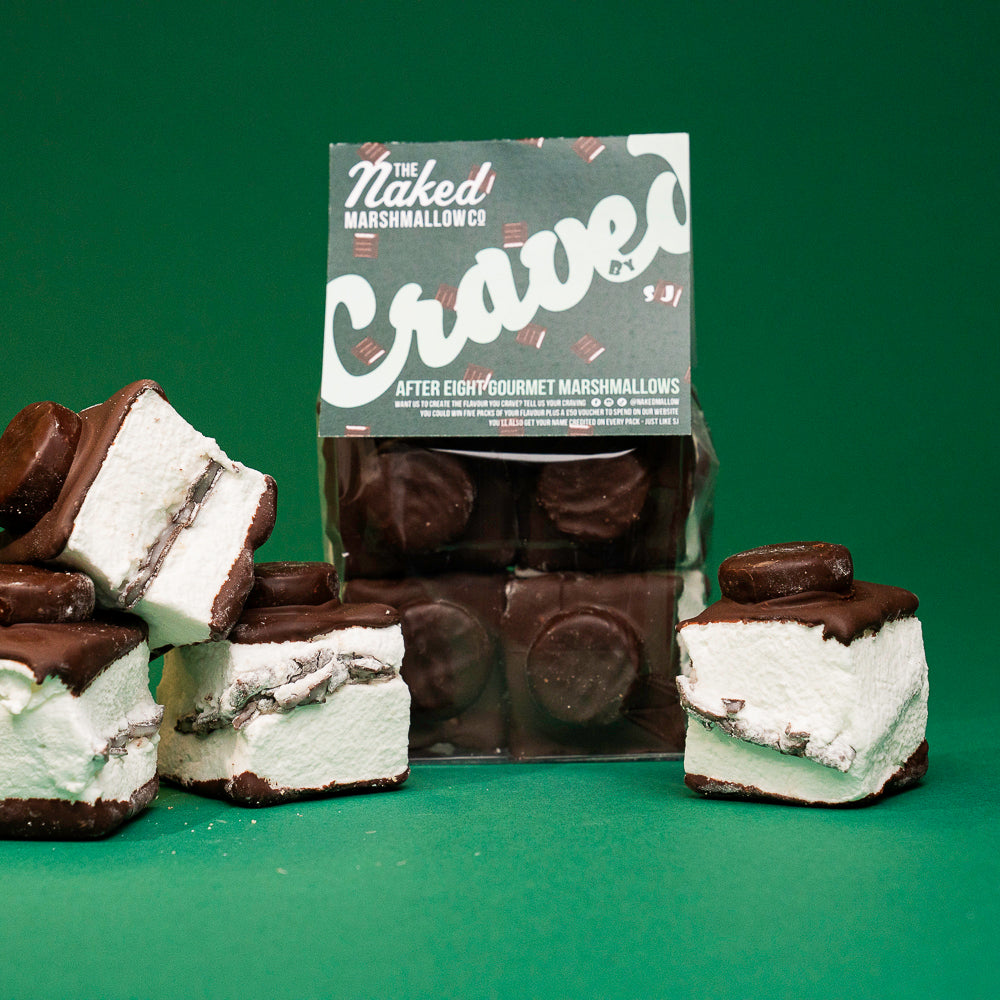 Gourmet Marshmallows with After Eight Mint Chocolate