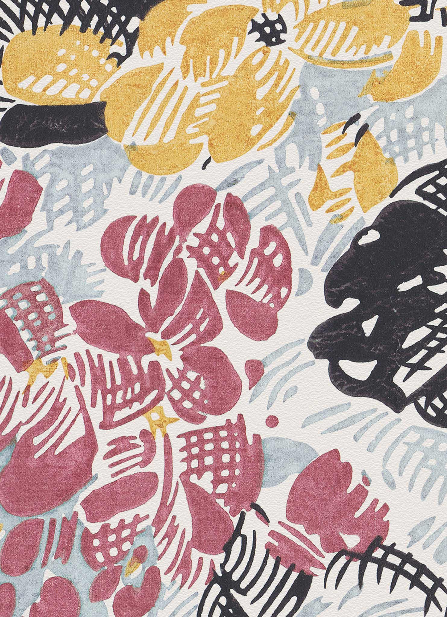 Tokyo Garden Vintage Archive Poster Print