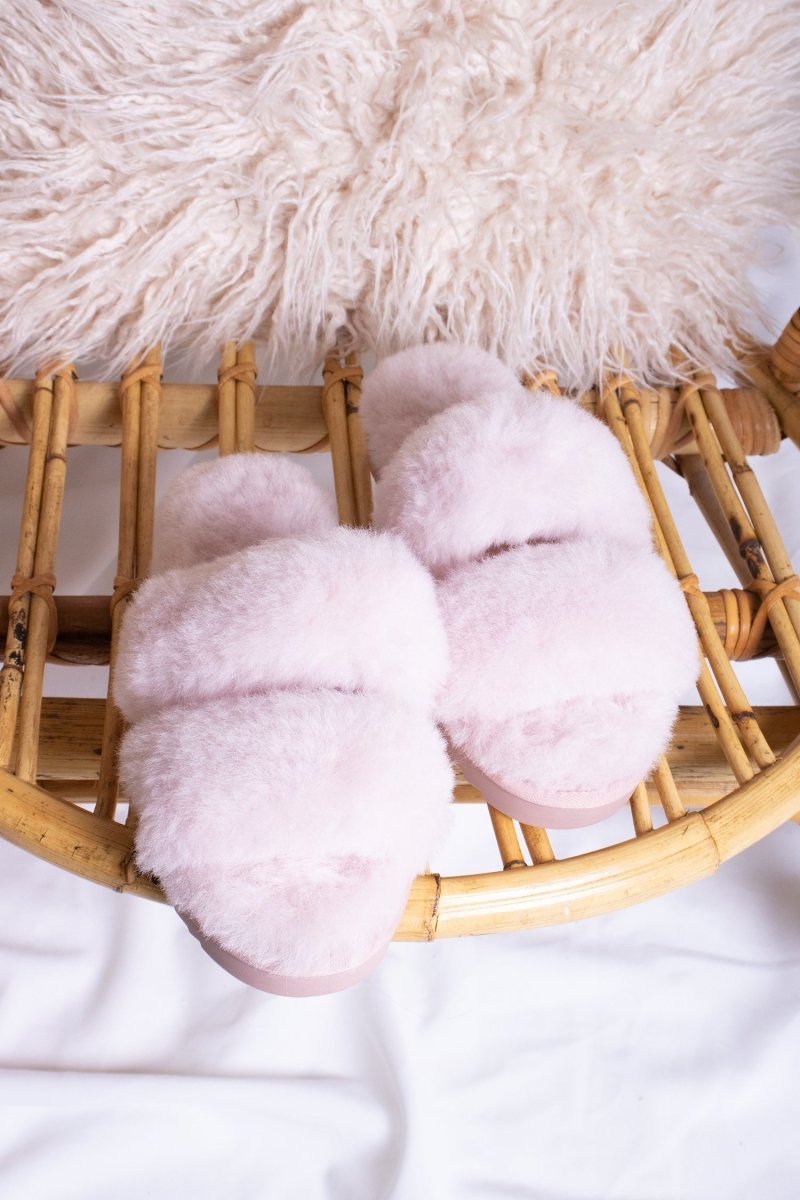 Jinx Slippers in Rose