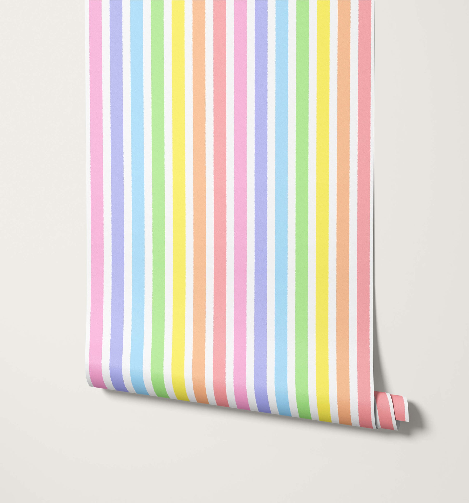 Rainbow Stripe Wallpaper Joy