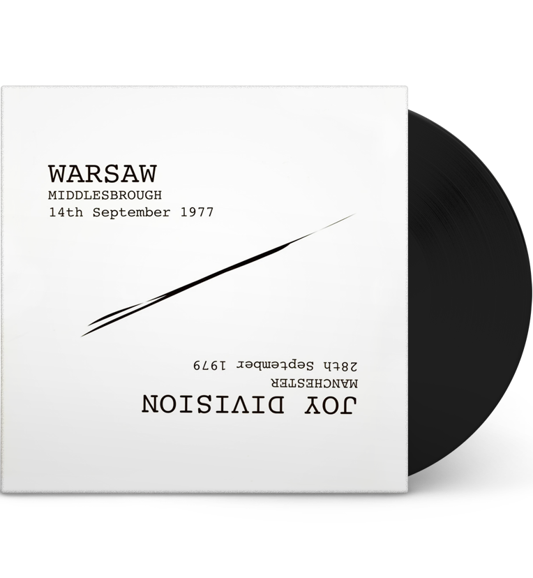 Warsaw and Joy Division Live 12 Inch Vinyl Album 1977 1979