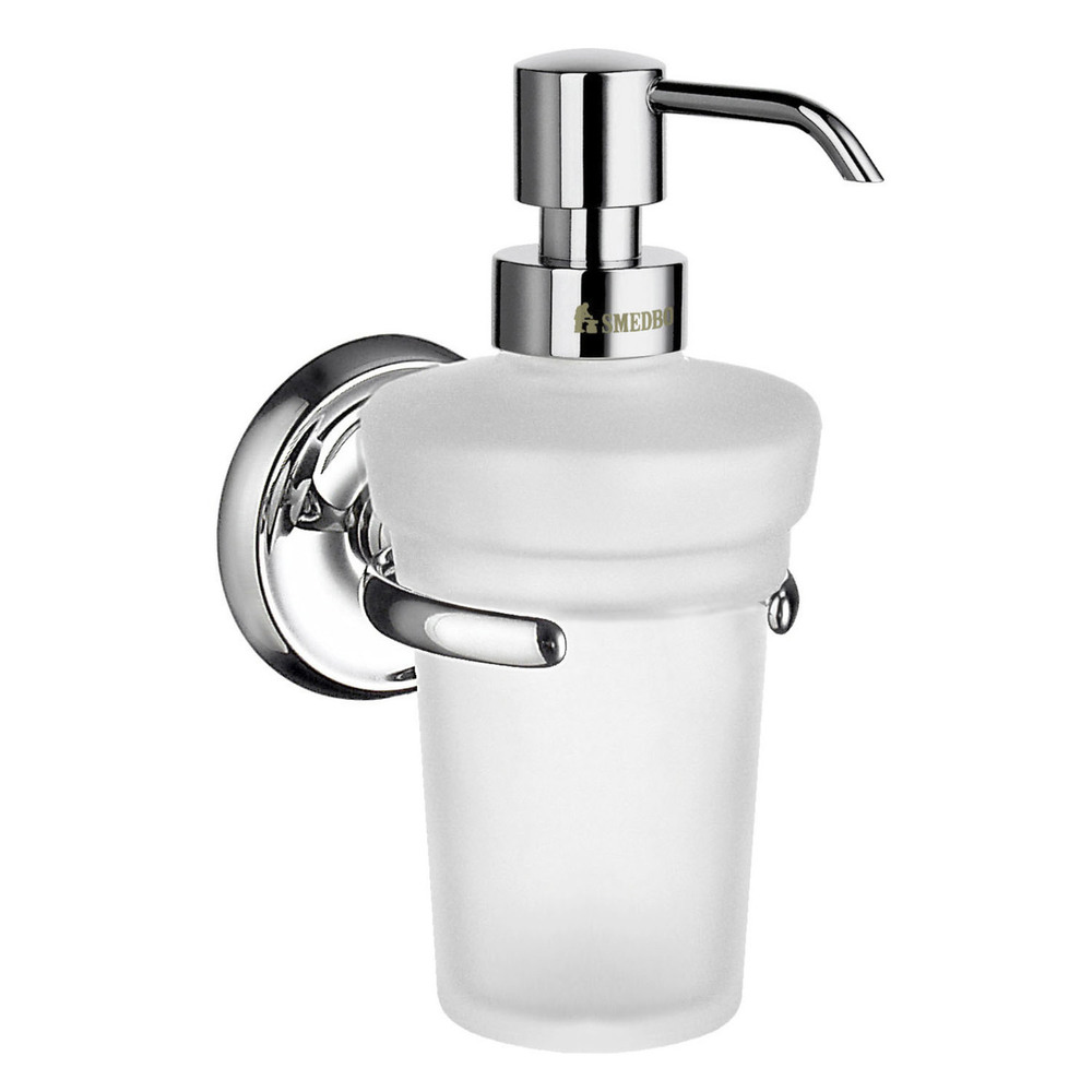 Polished Chrome Wall Soap Dispenser