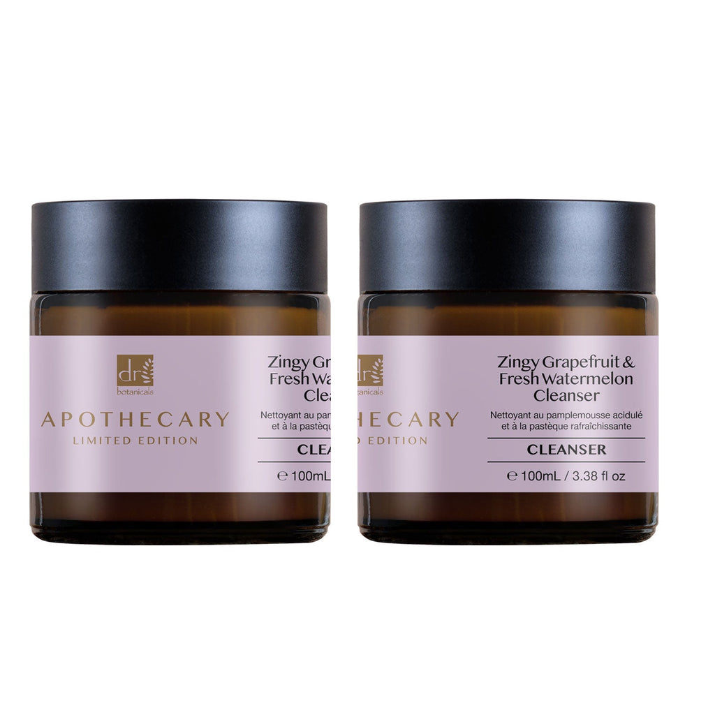 Zingy Grapefruit and Fresh Watermelon Cleanser 100ml Duo
