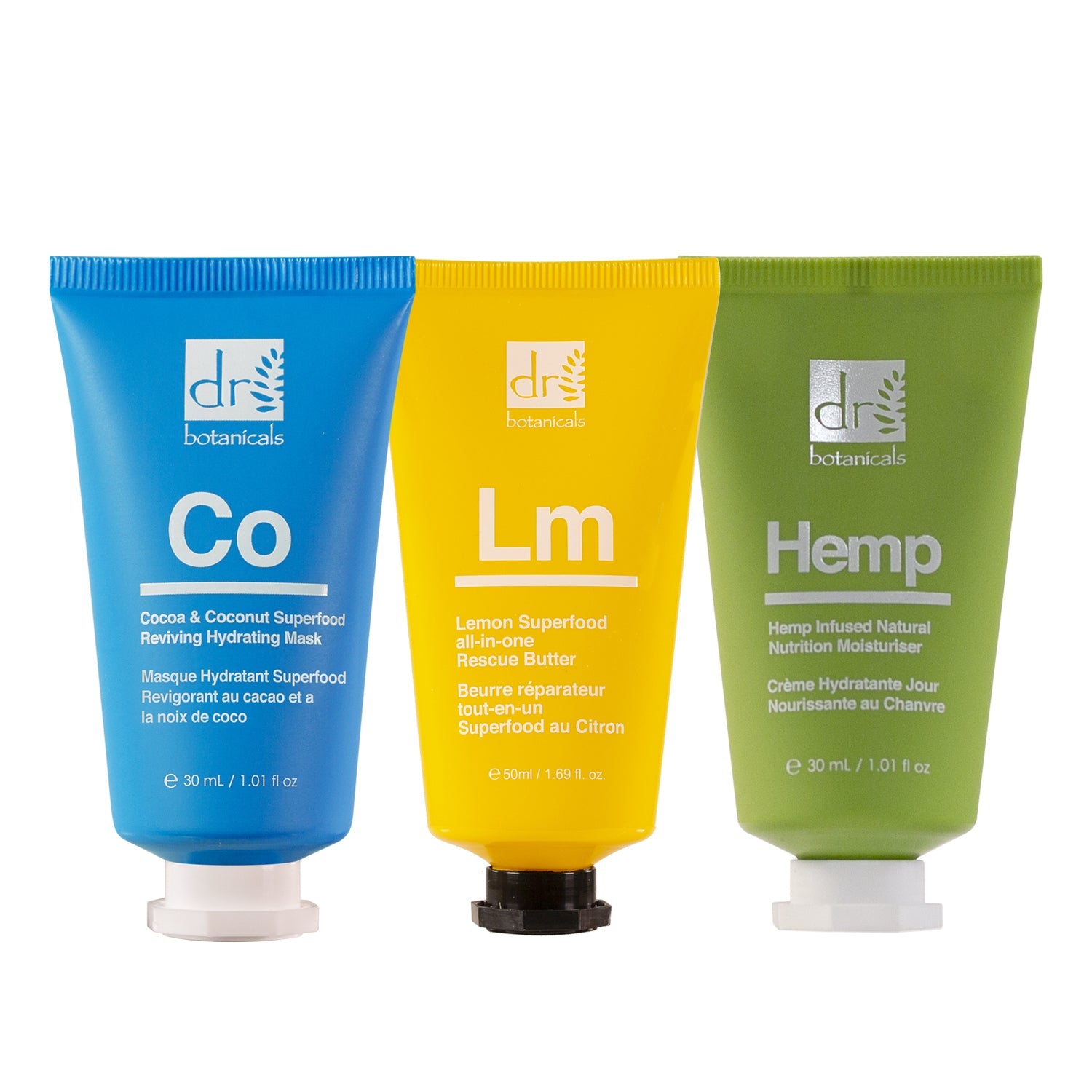 Rescue Gift Set Cocoa Coconut Hemp Skincare Collection