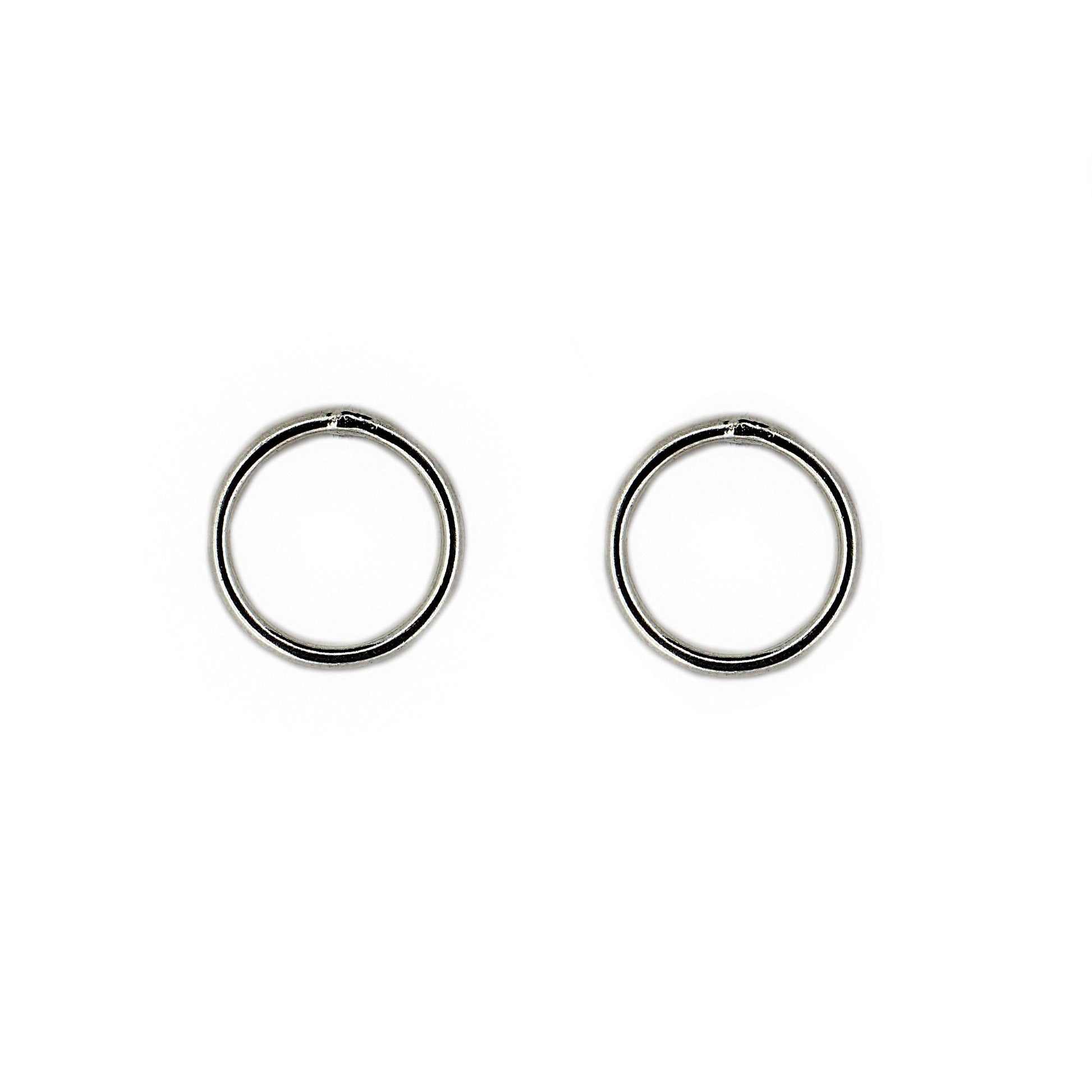 Karma Sterling Silver Earrings