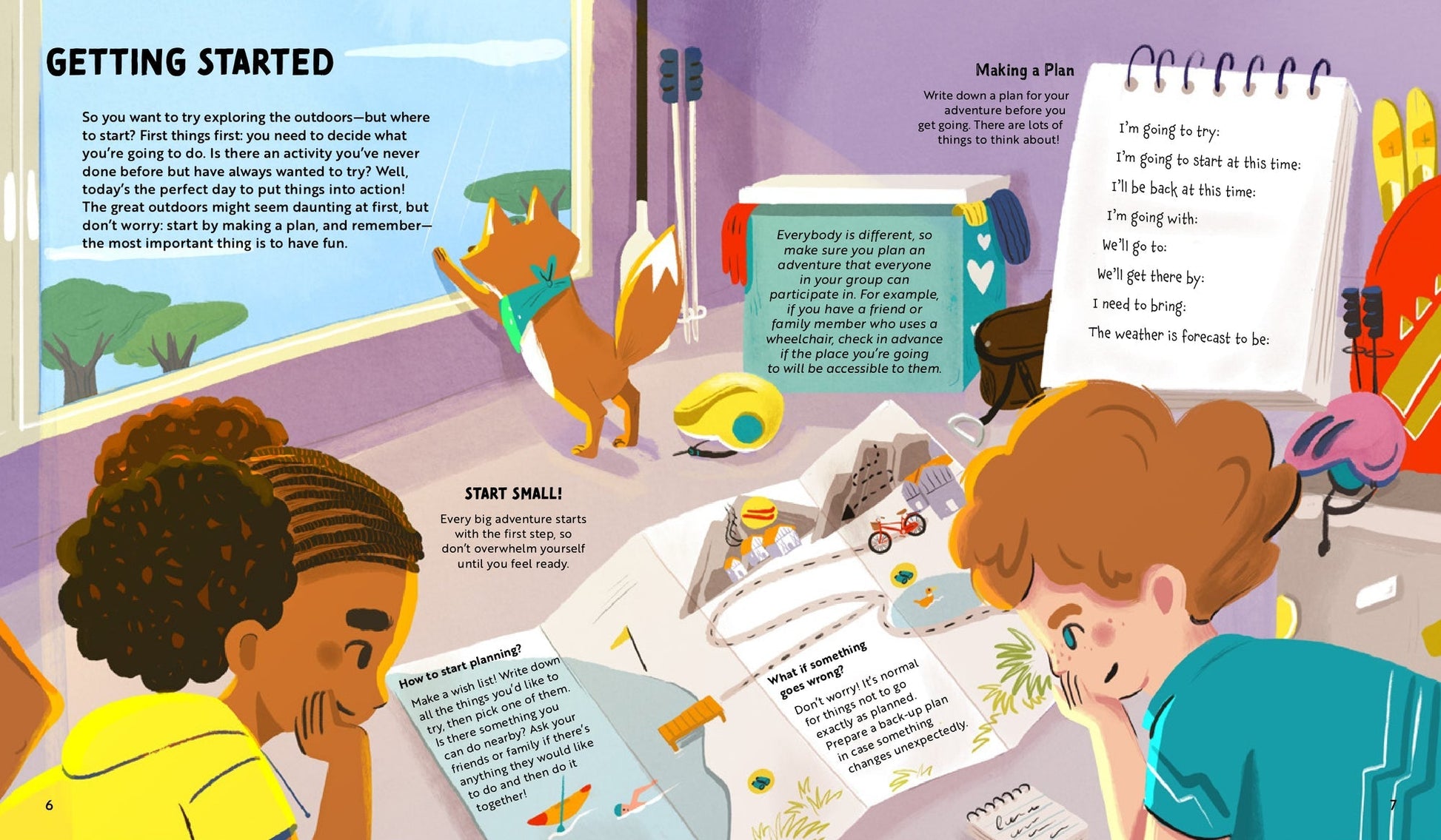 Young Adventurers Outdoor Activities in Nature