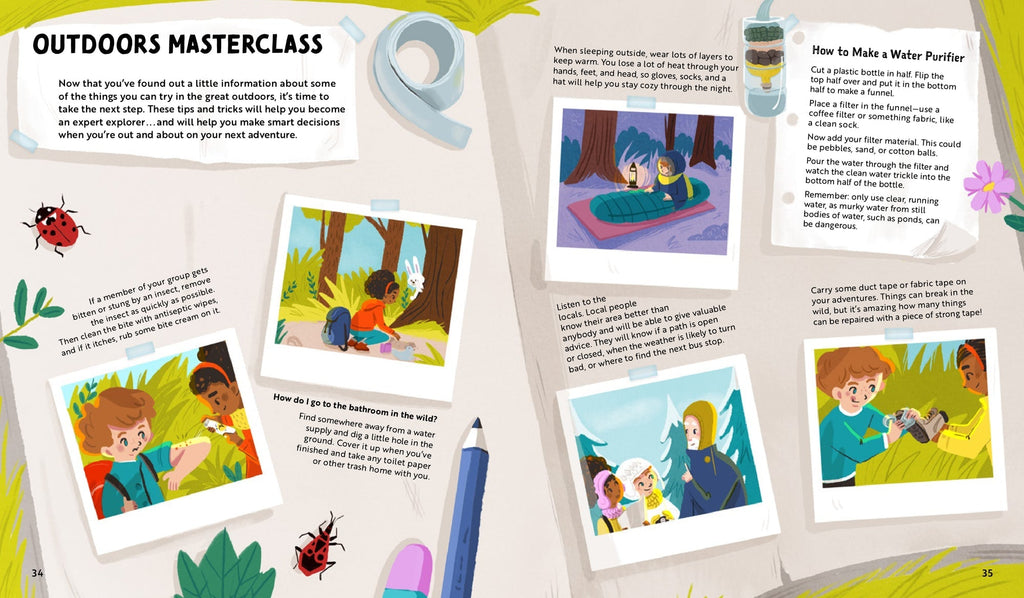 Young Adventurers Outdoor Activities in Nature