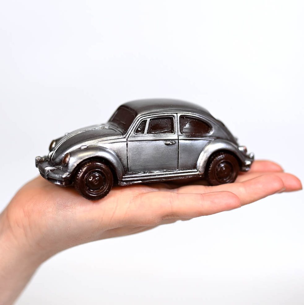 Chocolate Scale Model VW Beetle