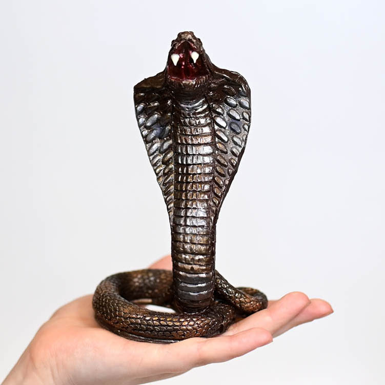 Handmade 3D Chocolate Cobra