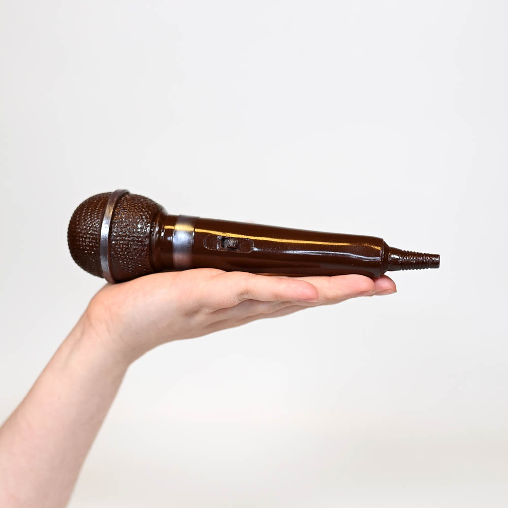 Handmade Chocolate Microphone
