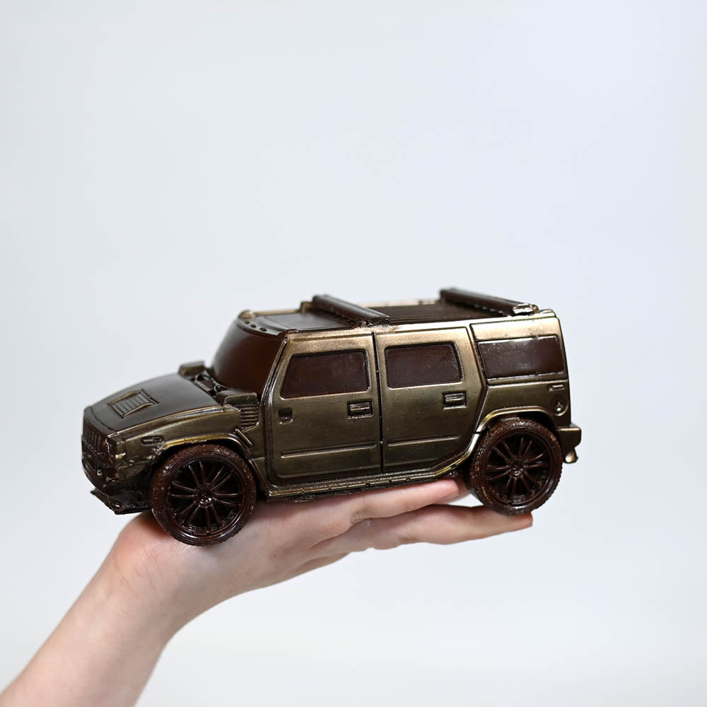 Large Handmade Chocolate Scale Model Hummer