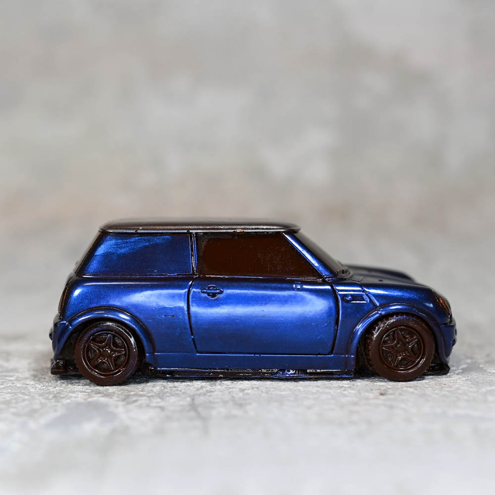 Chocolate Scale Model Mini Cooper Car