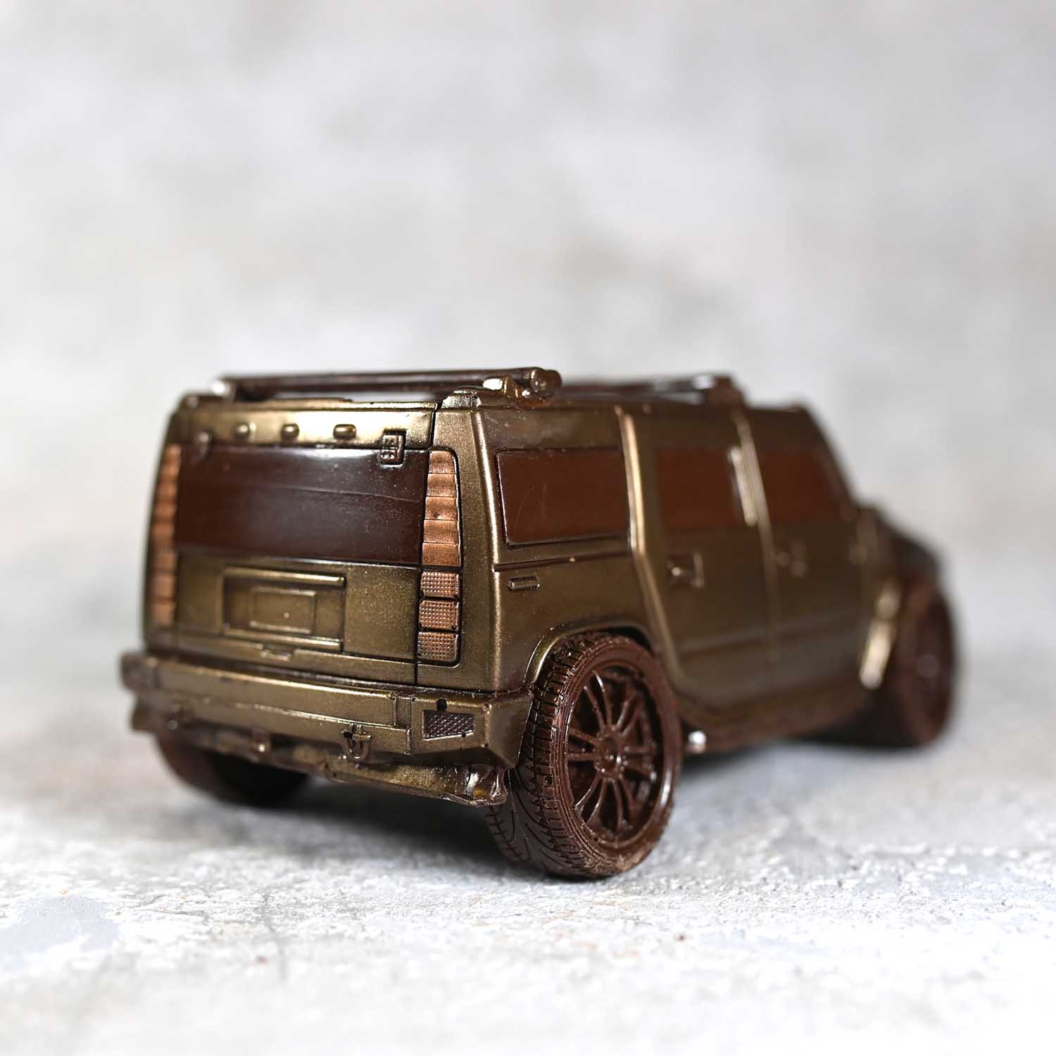 Large Handmade Chocolate Scale Model Hummer