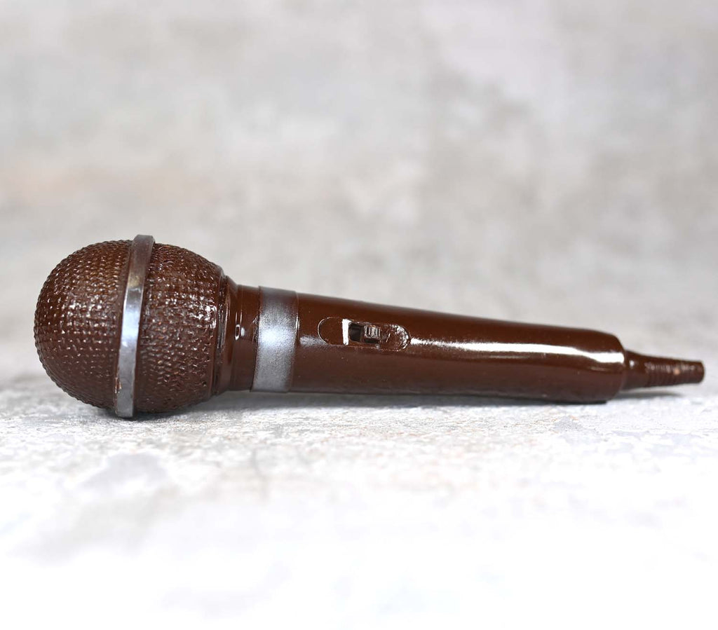 Handmade Chocolate Microphone